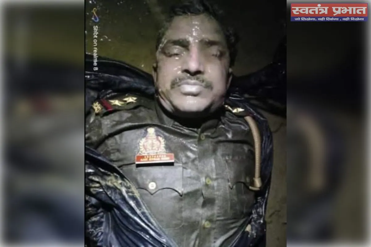 मृतक एसएसआई की लाश मिलने के बाद परिवार ने खड़े किए सवाल