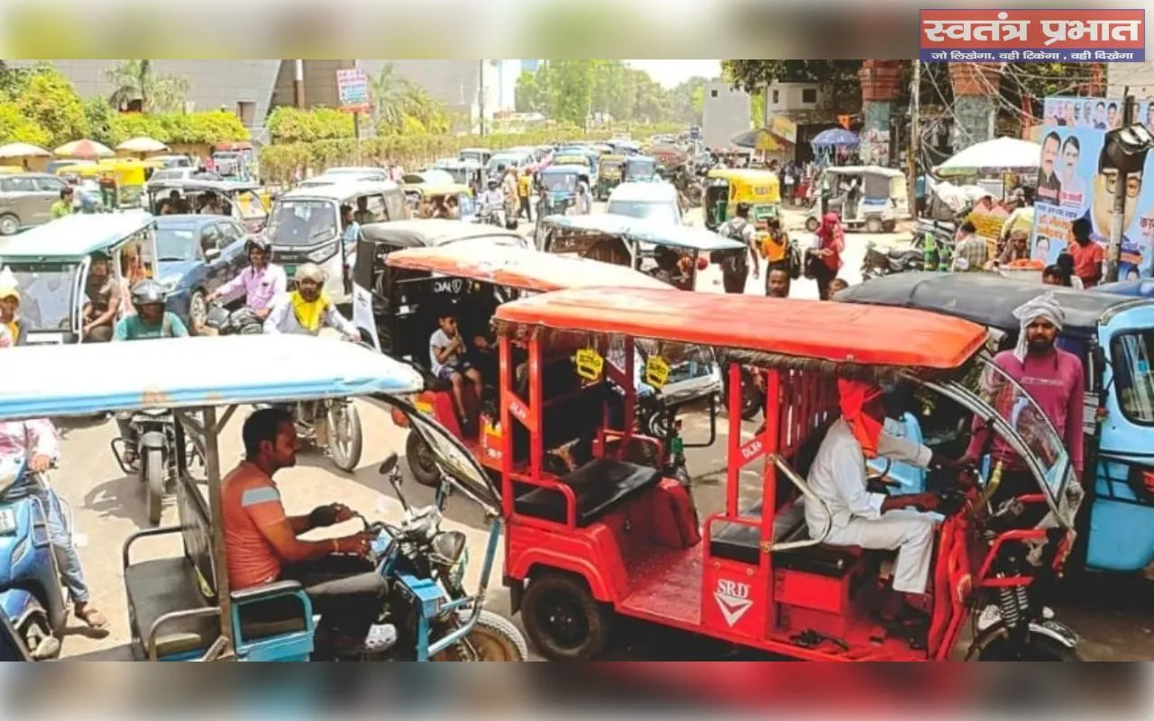 दिल्ली में नियमों के उल्लंघन अवैध रूप से चलाए जा रहें ई-रिक्शा पर लगेगा लगाम