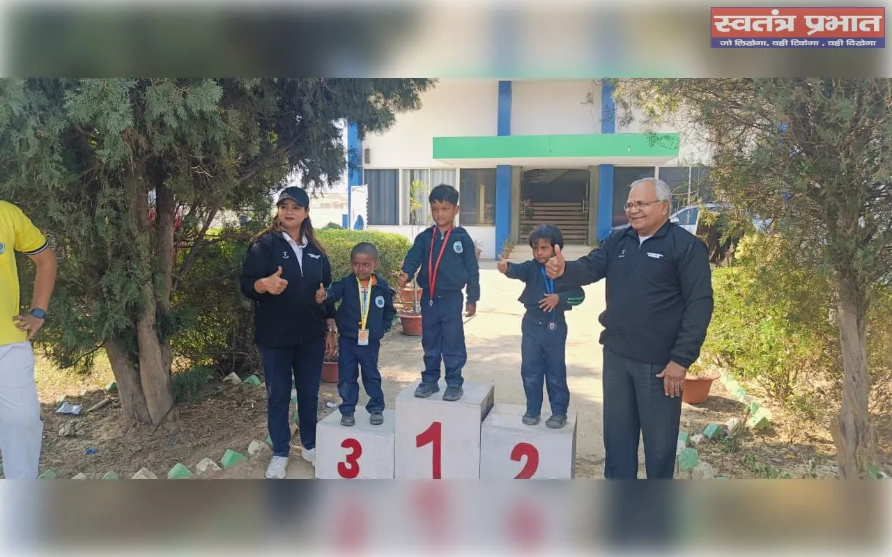 मिलेनियम वर्ल्ड स्कूल में रोमांचक खेल उत्सव संपन्न हुआ