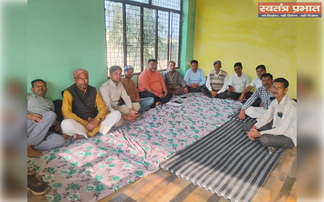 शंकरगढ़ पत्रकार संघ की बैठक संपन्न