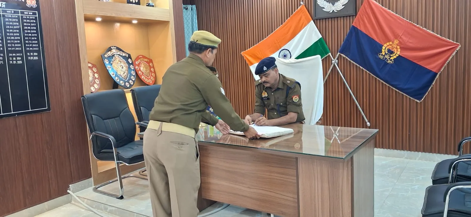 एएसपी मुख्यालय ने किया  रिजर्व पुलिस लाइन का  निरीक्षण, दिये आवश्यक दिशा निर्देश