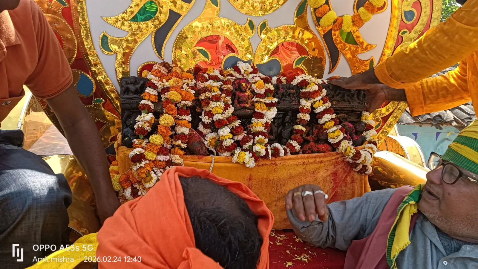 लक्ष्मी-नारायण विग्रह की भव्य शोभायात्रा, क्षेत्र हुआ भक्तिमय