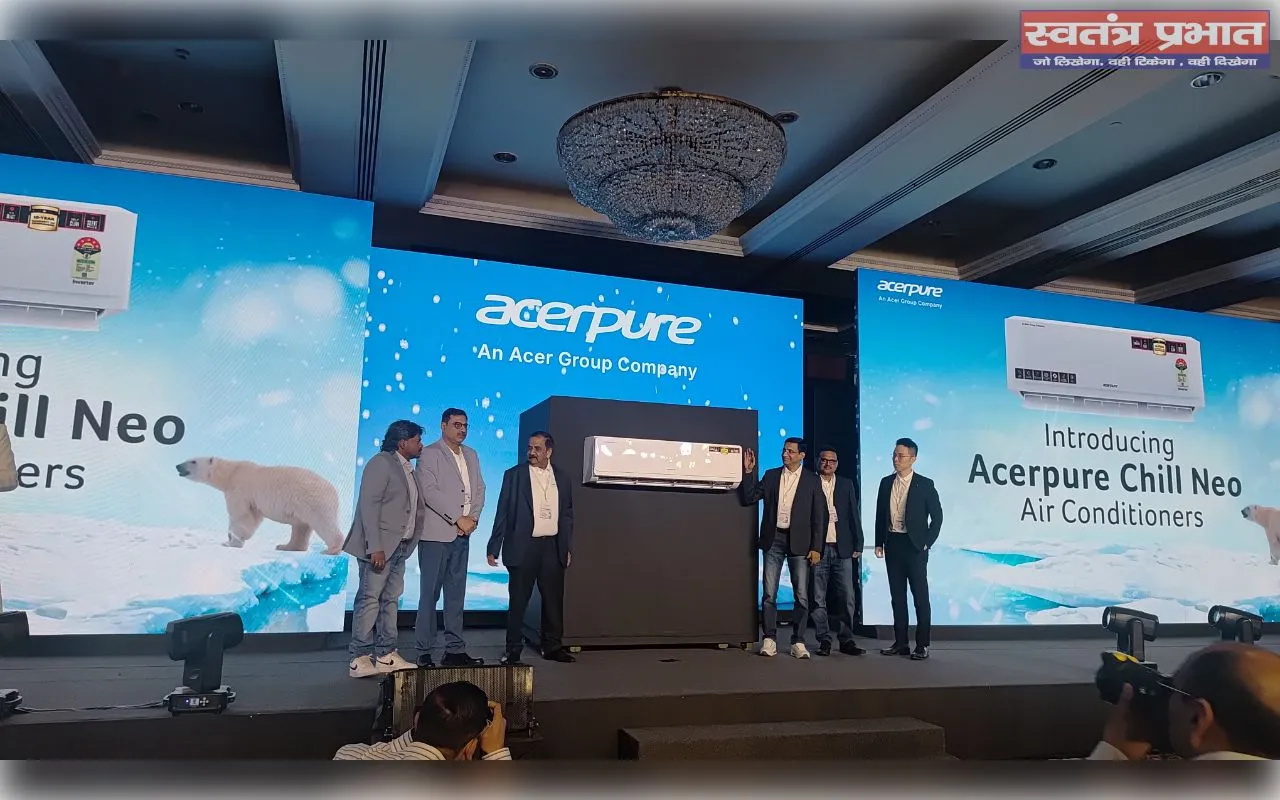 एसरप्पोर ने लॉन्च किए 7 नए स्प्लिट इन्वर्टर एसी, 7-इन-1 कन्चुर्टिबल तकनीक और 'आइस ब्लास्ट्' मोड के साथ