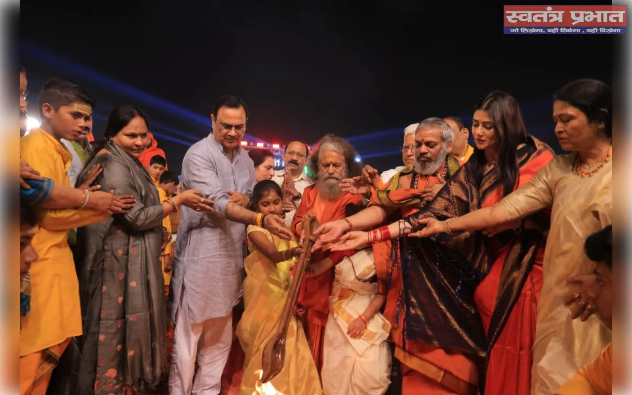 परमार्थ त्रिवेणी पुष्प, में भगवान श्री जगन्नाथ जी की प्राण-प्रतिष्ठा पूर्णाहुति संपन्न