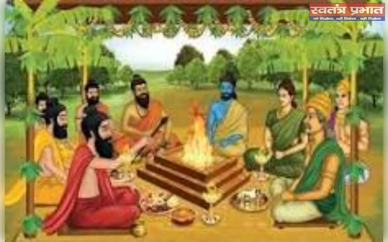 विष्णु महायज्ञ हेतु भूमि पूजन से लोगों में दिखी उल्लास की झलक