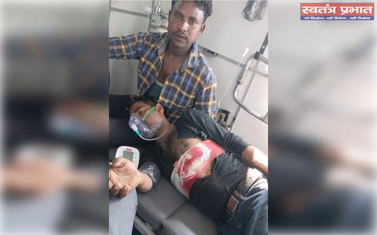 गोला मे दिन दहाडे हुये गोली कांड मे युवक जख्मी,लखनऊ रेफर