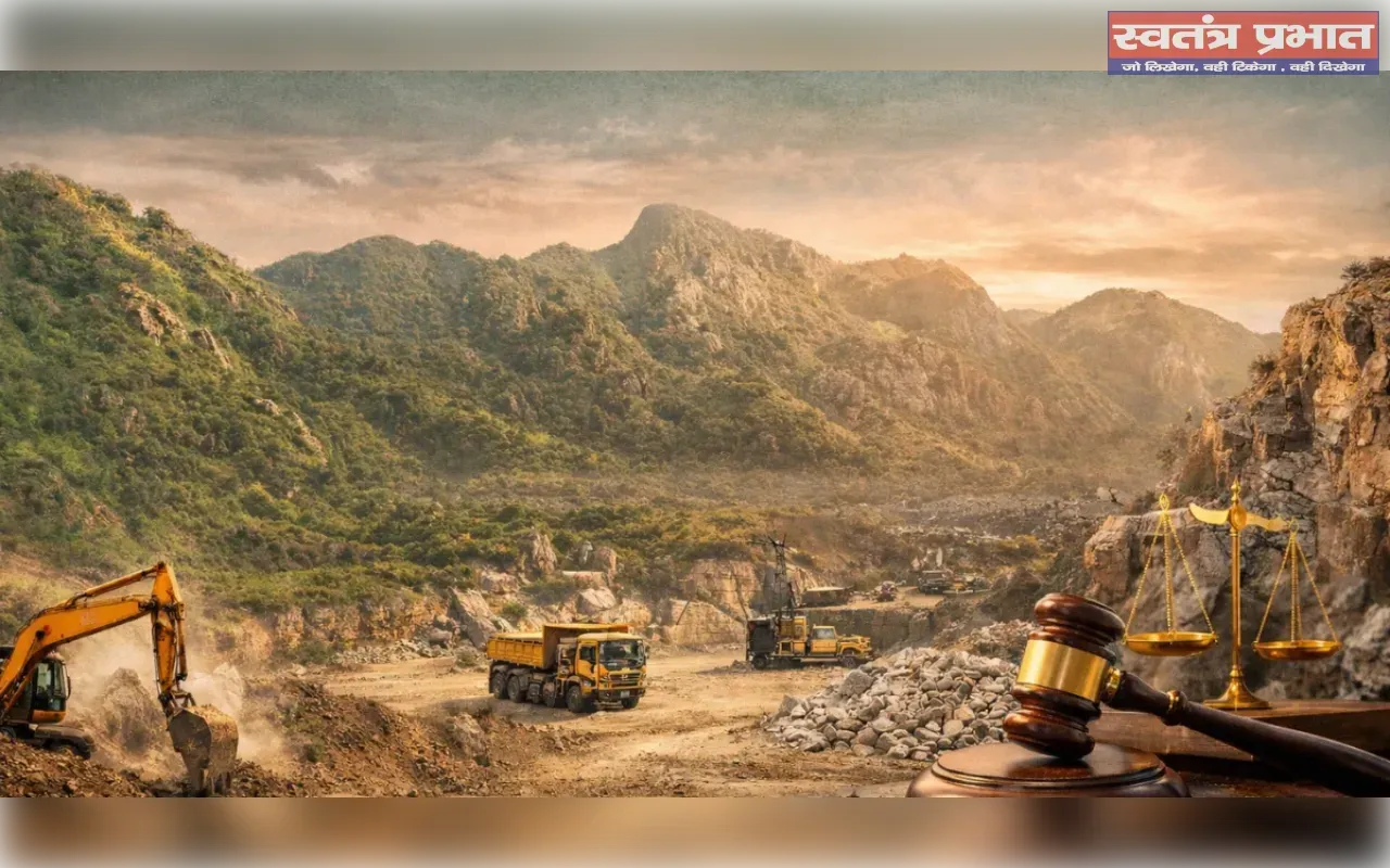 अवैध खनन और कानून व्यवस्था पर हमला