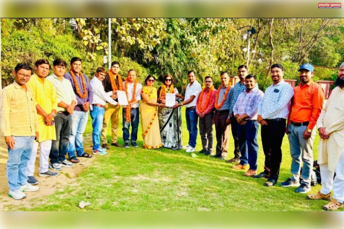 रुचि सैनी बनी मांडलिक मंत्री,अमित बने मीरगंज के अध्यक्ष