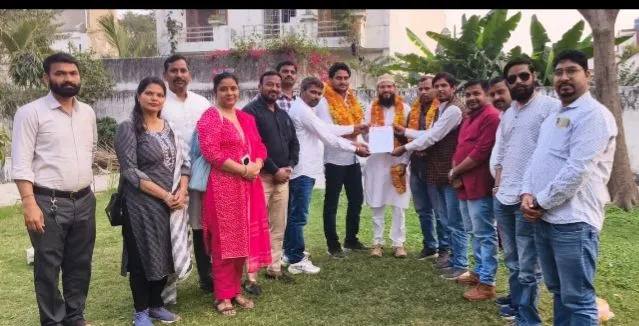 शेरगढ़ ब्लॉक के शिक्षक संघ पंकज गंगवार बने अध्यक्ष 