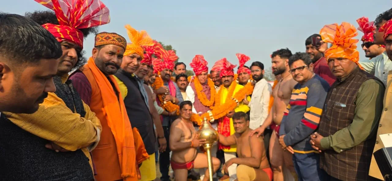 हरिद्धार  के राजा  पहलवान ने  चंडीगढ़ के श्यामू पहलवान को दिखाया आसमान