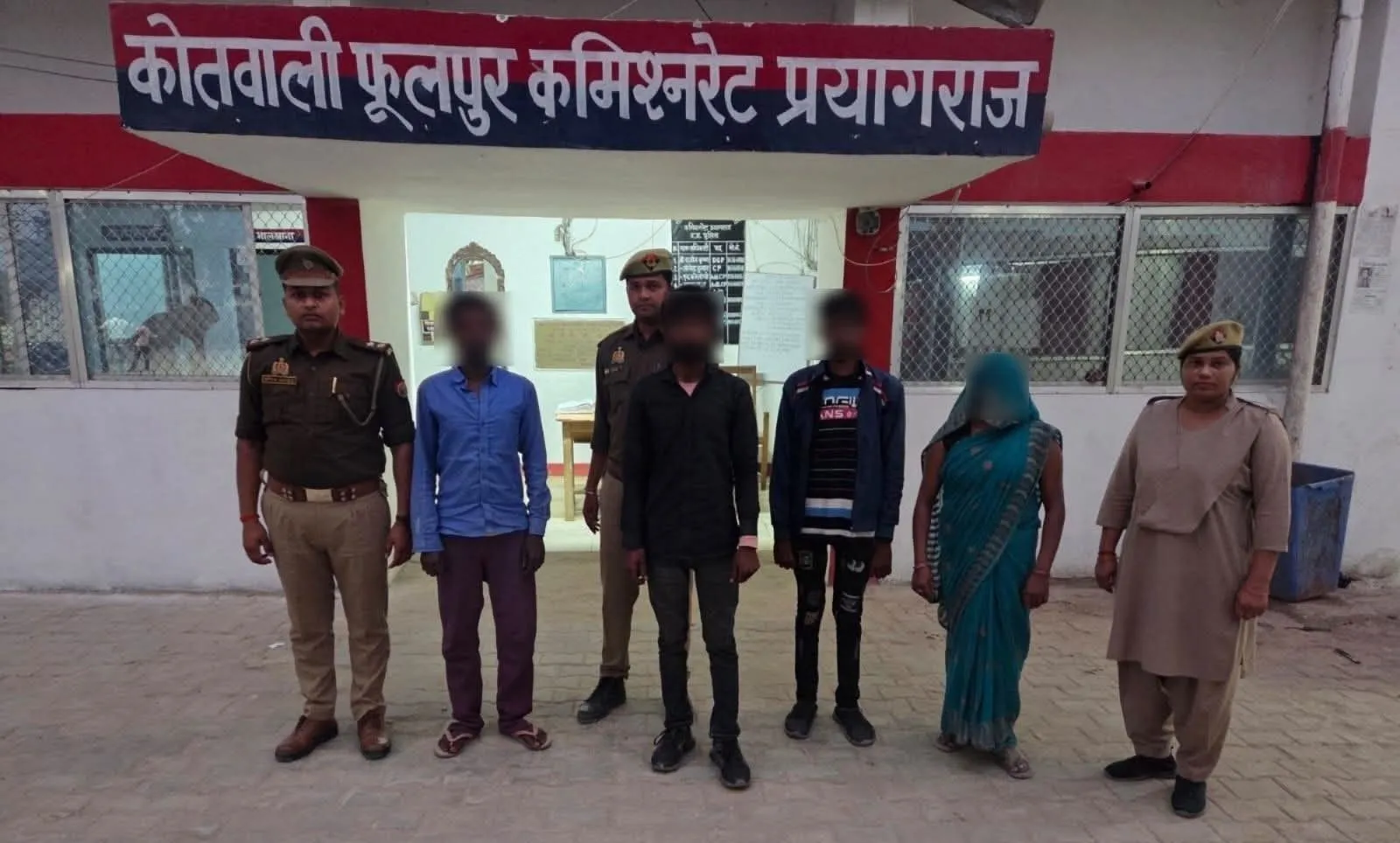 बालक के अपहरण की झूठी सूचना फैलाने वाले चार लोग गिरफ्तार, पुलिस ने बालक को सकुशल बरामद किया