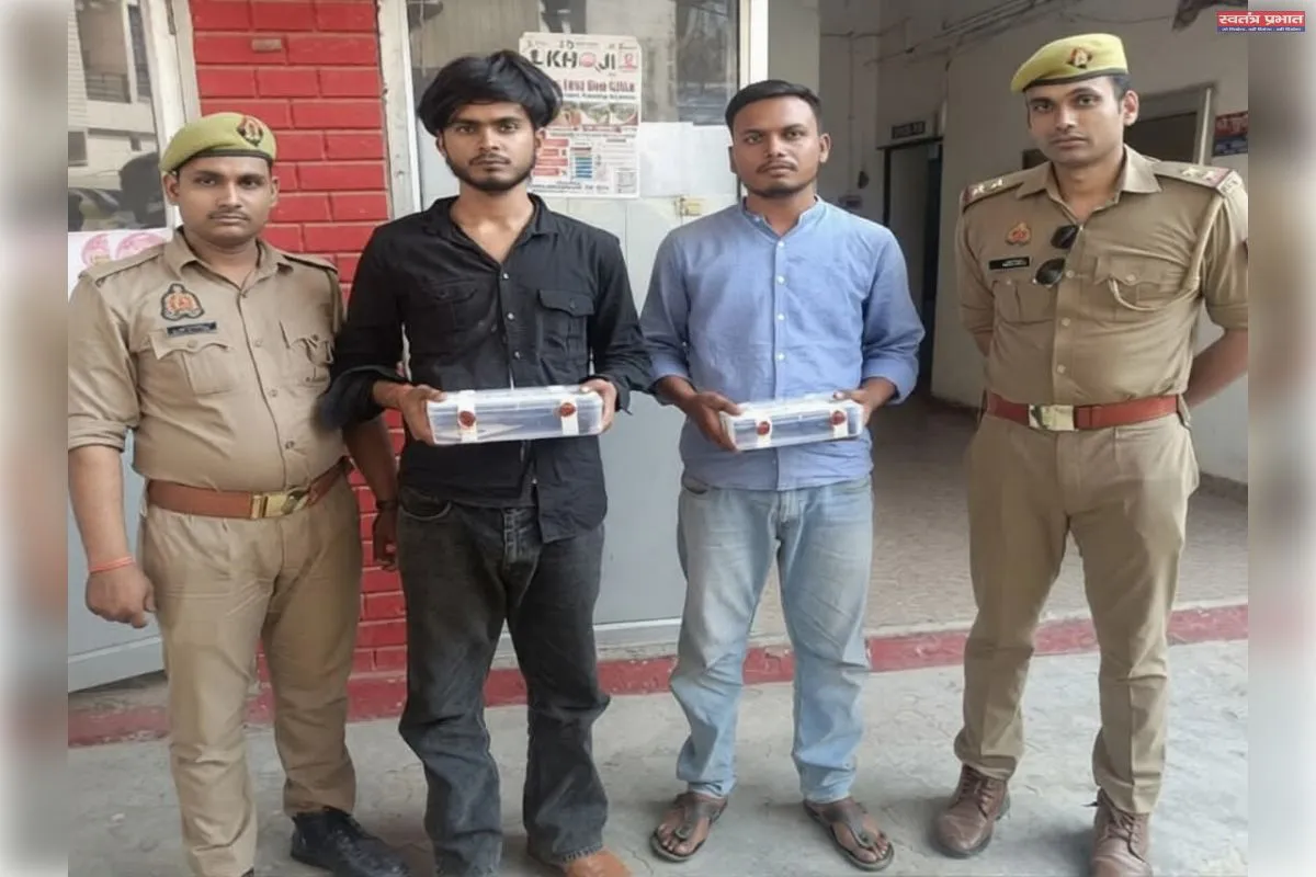 प्रयागराज में फायरिंग कांड का खुलासा: कीडगंज पुलिस ने दो अभियुक्तों को अवैध तमंचे व कारतूस के साथ किया गिरफ्तार।