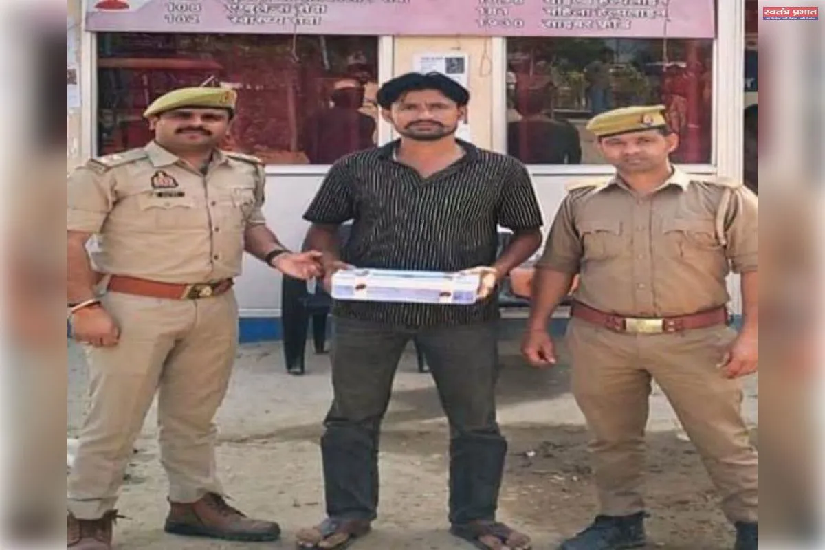 भीटी गांव में घर पर चढ़कर फायरिंग करने वाला आरोपी गिरफ्तार, तमंचा-कारतूस बरामद