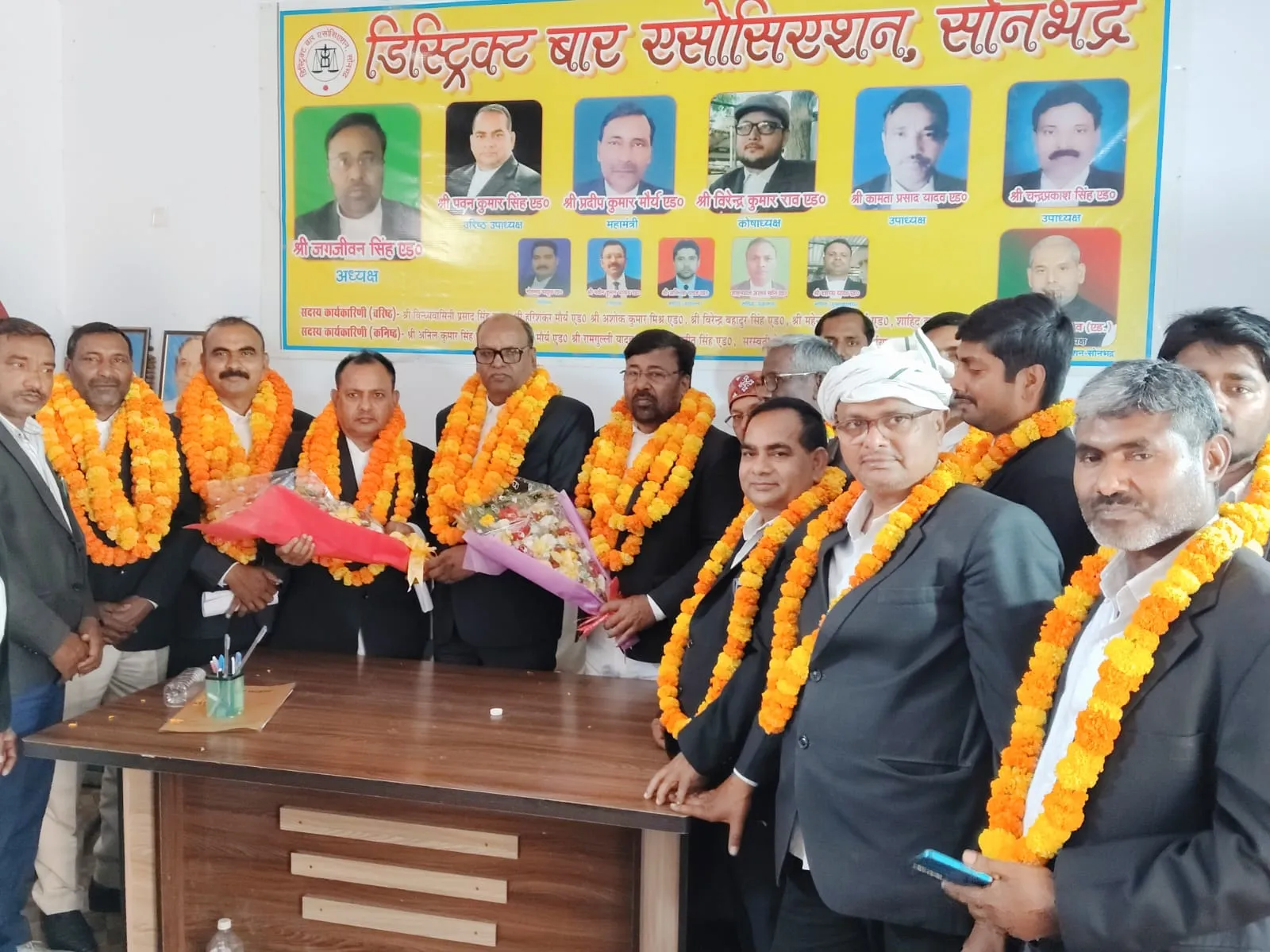 निर्विरोध चुने गए अरुण कुमार सिंह अध्यक्ष, राजेंद्र कुमार यादव महामंत्री