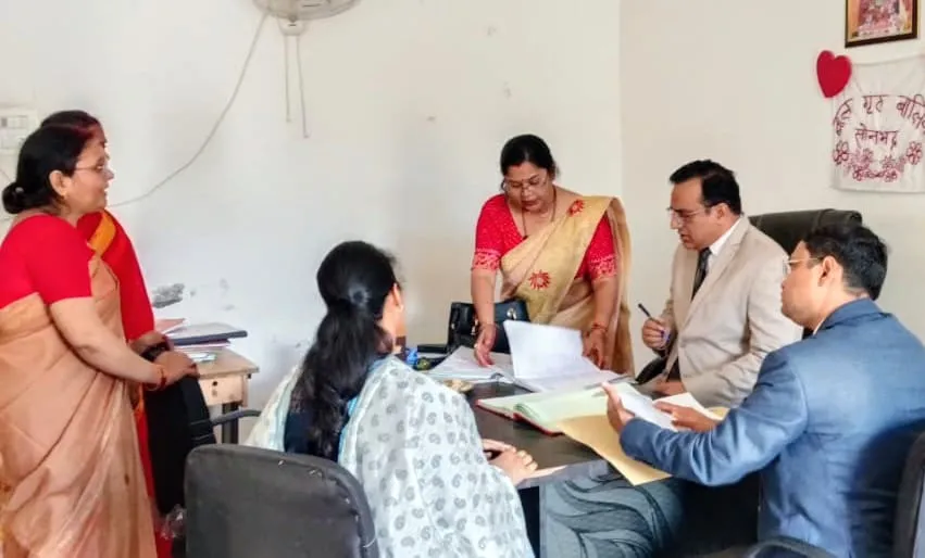  जजों ने किया बाल गृह बालिका का निरीक्षण , दिए आवश्यक दिशा निर्देश