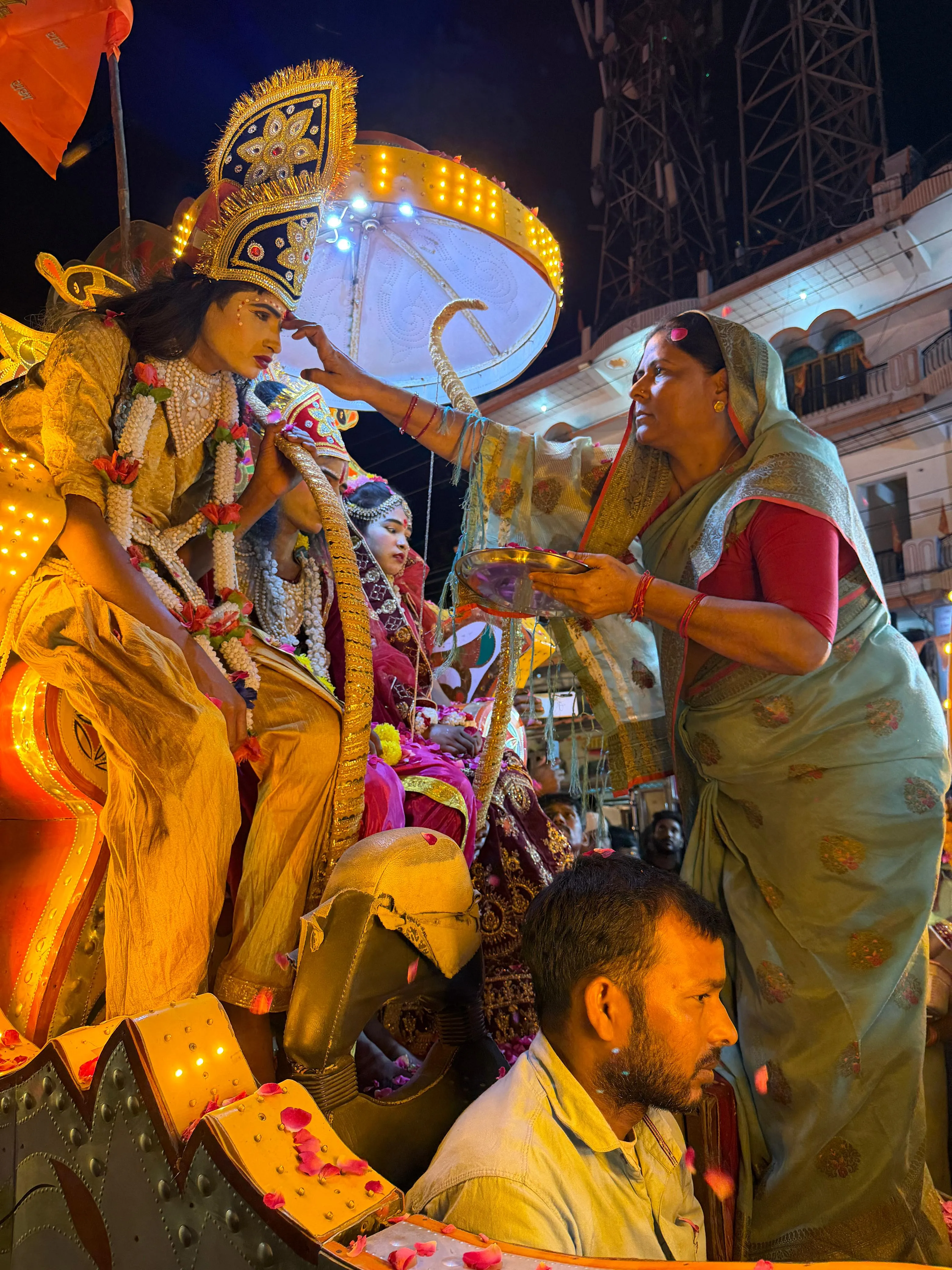 पूर्व चेयरमैन निशा बबलू सिंह ने किया प्रभु श्री राम का भव्य पूजन, शोभायात्रा का जोरदार स्वागत