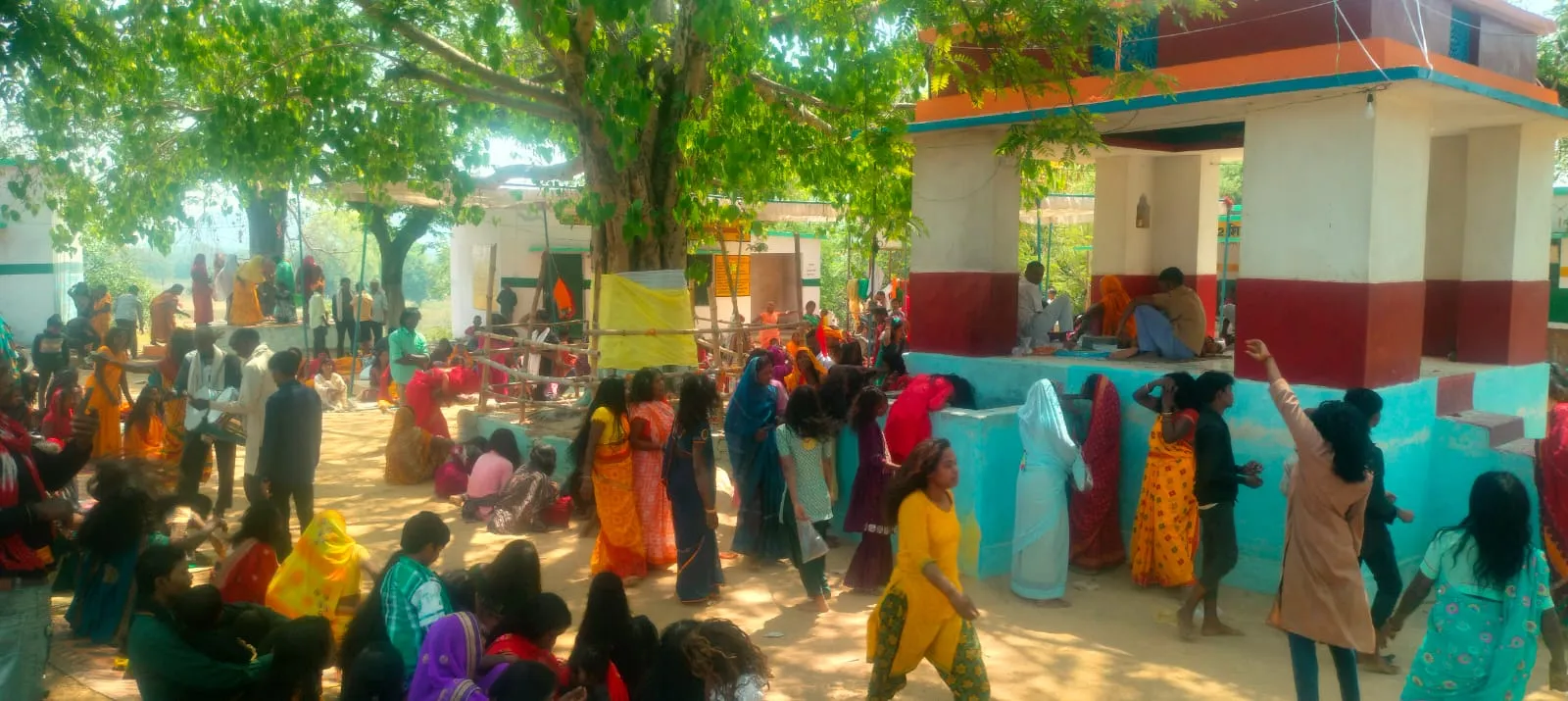 कोन क्षेत्र में  प्रसिद्ध बेचू वीर धाम ,  रामनवमी से मेला शुरू