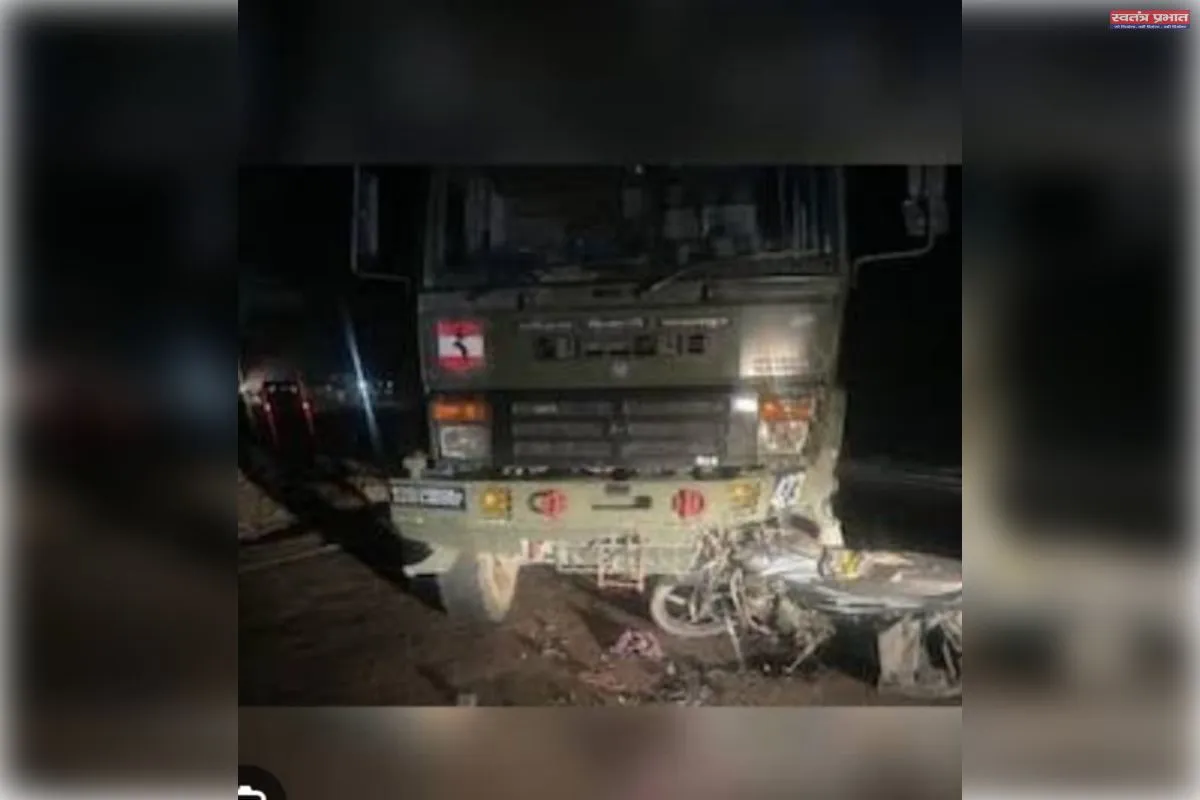 बस्ती में दर्दनाक सड़क हादसा: तेज रफ्तार ने छीनी एक युवक की जान