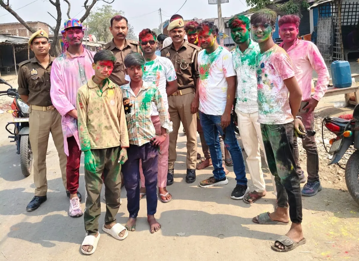 पुलिस-जन सहयोग की मिसाल: जटहां थाना क्षेत्र में शांतिपूर्ण माहौल में संपन्न हुआ होली पर्व