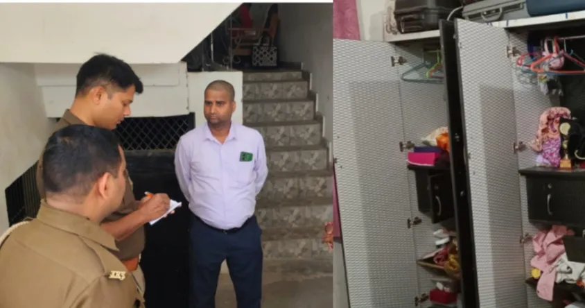 गोरखपुर : मोहद्दीपुर में पत्रकार के किराए के मकान में लाखों की  भीषण चोरी, 