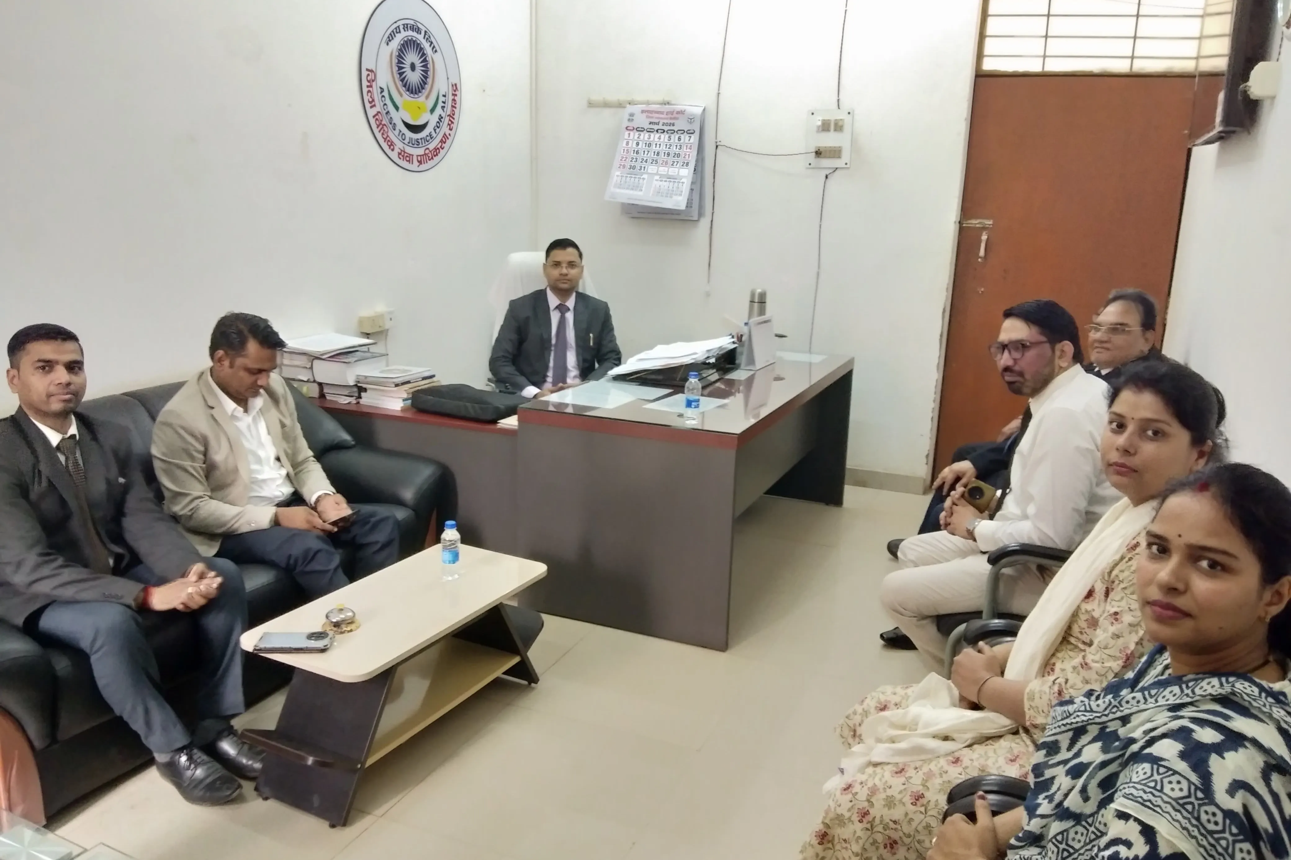  राष्ट्रीय लोक अदालत को ले सचिव कर रहे ताबड़तोड़ बैठकें और निरीक्षण