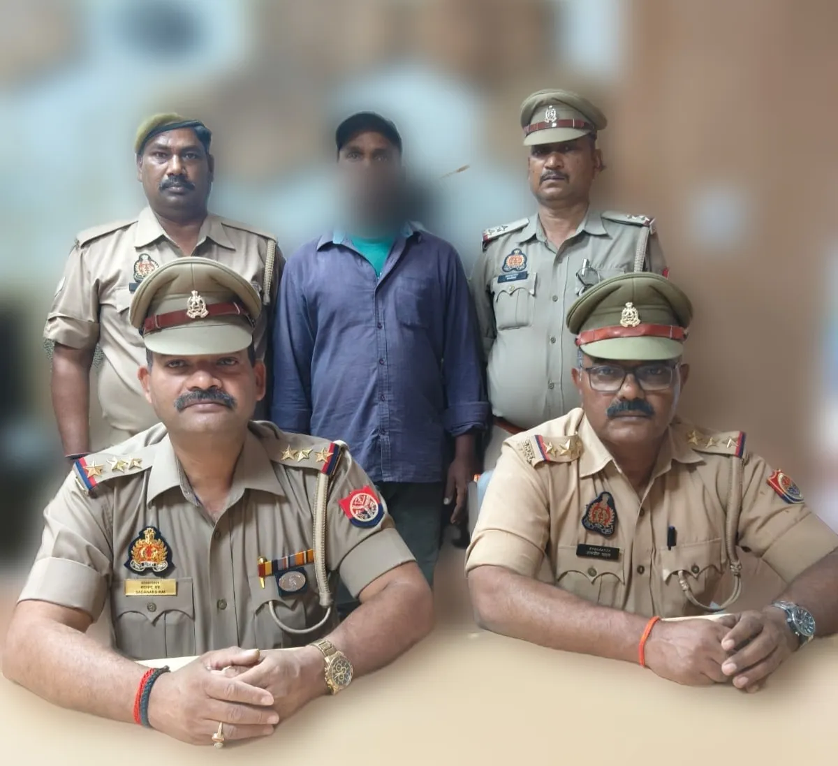 ओबरा पुलिस की त्वरित कार्यवाही दुष्कर्म से सम्बन्धित प्रकरण में वांछित 01 नफर अभियुक्त गिरफ्तार