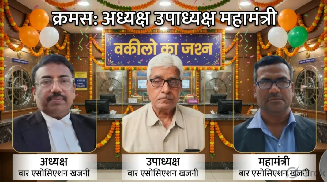 गोरखपुर : खजनी बार एसोसिएशन चुनाव: एक वोट के रोमांचक मुकाबले में सत्य प्रकाश श्रीवास्तव उर्फ़ मल्लू लाल बने अध्यक्ष!