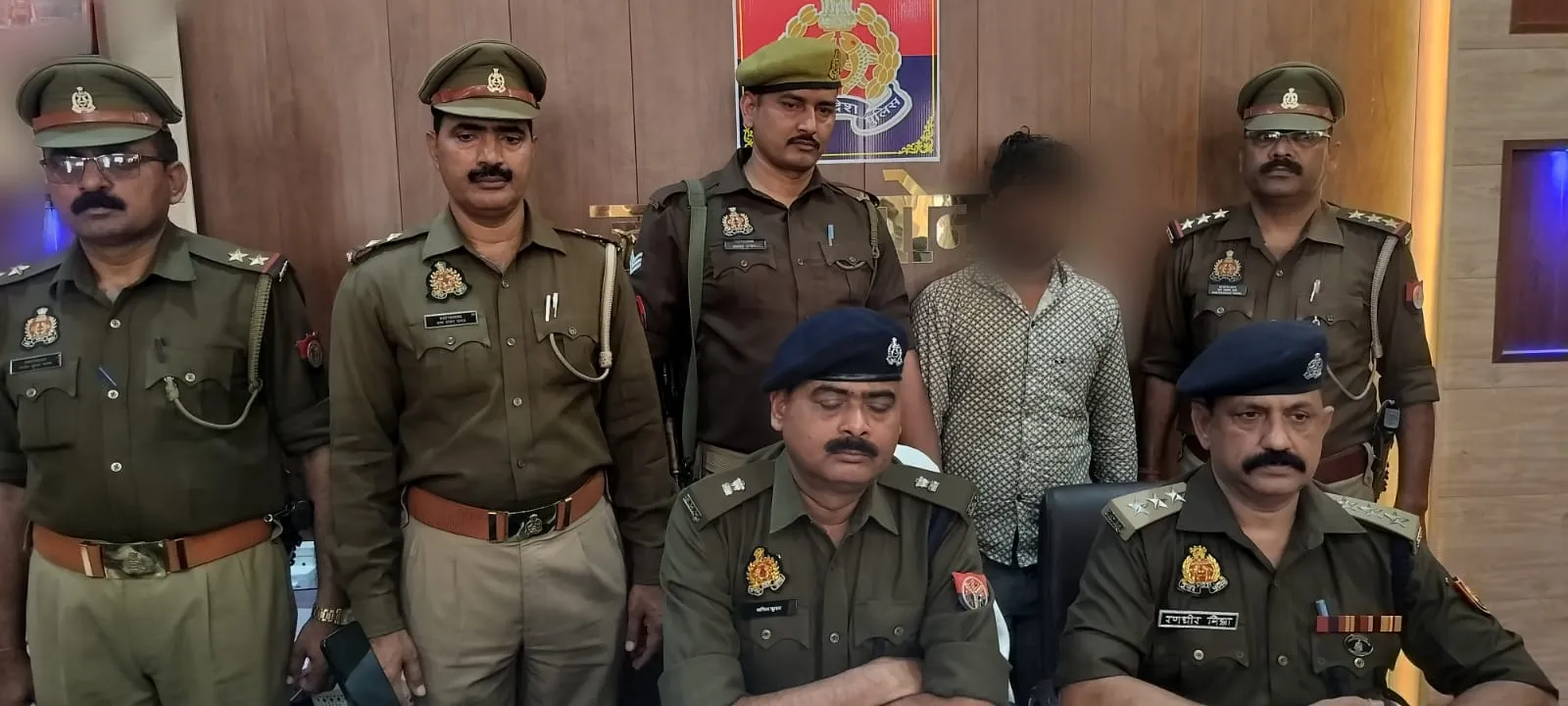 सोनभद्र पुलिस की बड़ी कार्यवाही, नाजायज गांजा बरामद