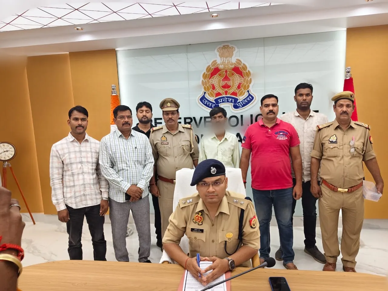 पन्नूगंज थाना क्षेत्रान्तर्गत 12 वर्षीय बालक की हत्या के मामले में  24 घंटे के भीतर हत्यारा गिरफ्तार