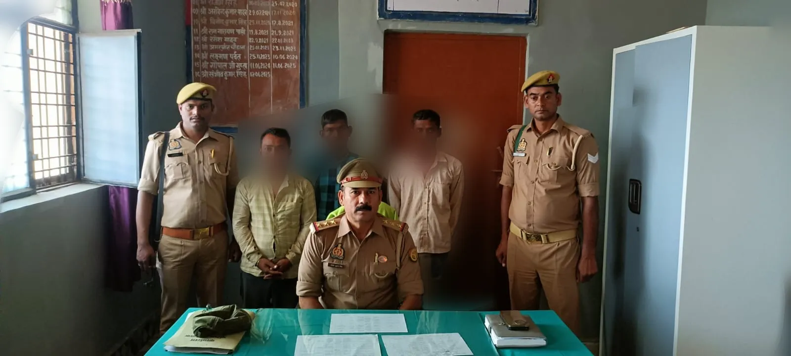 कोन पुलिस को मिली बड़ी सफलता, 03 पशु तस्कर गिरफ्तार, भेजा न्यायालय