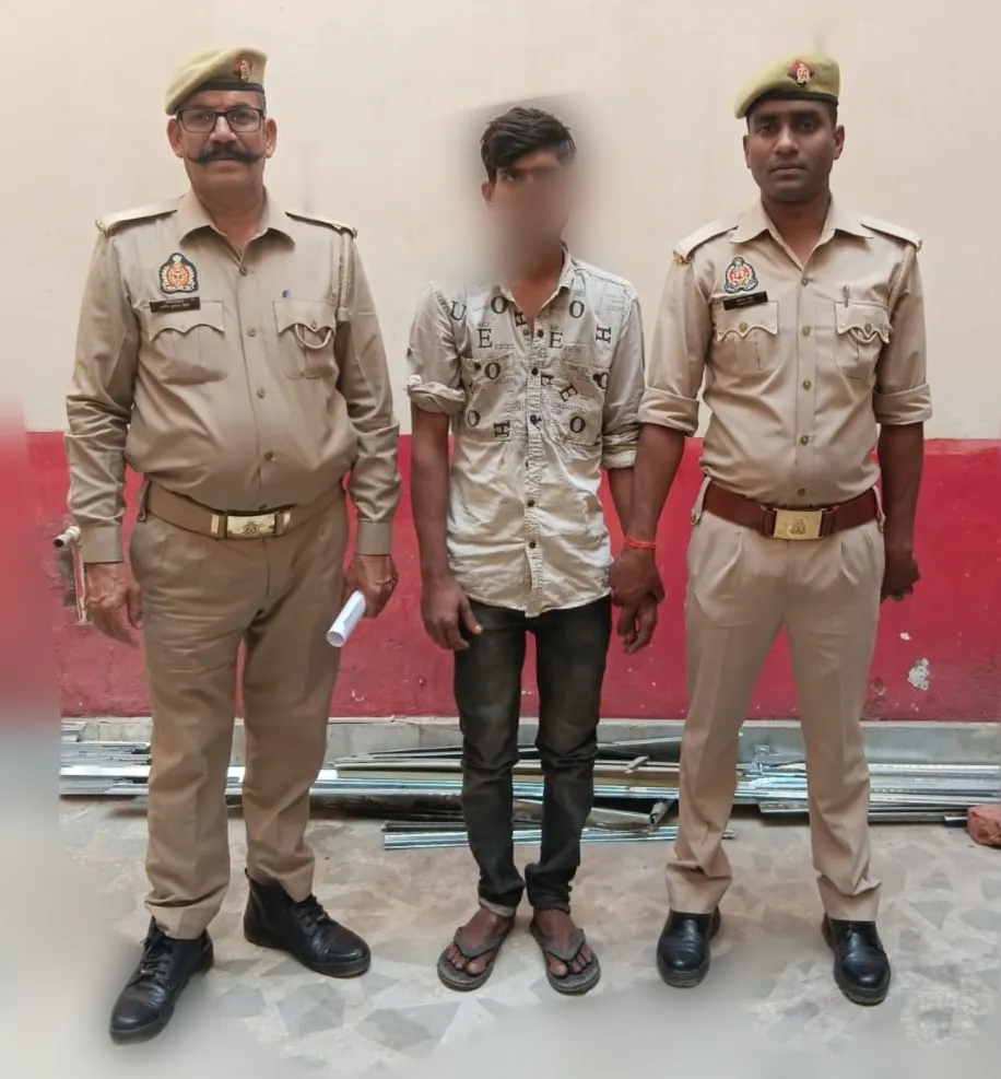 राॅबर्ट्सगंज पुलिस द्वारा चोरी की घटना का किया गया सफल खुलासा 01 अभियुक्त गिरफ्तार