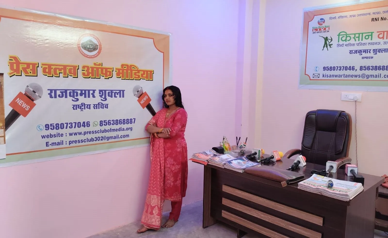 बख्शी का तालाब के छठे मील पर प्रेस क्लब ऑफ मीडिया की स्थापना, किसानों की समस्याओं के निःशुल्क समाधान का लिया संकल्प