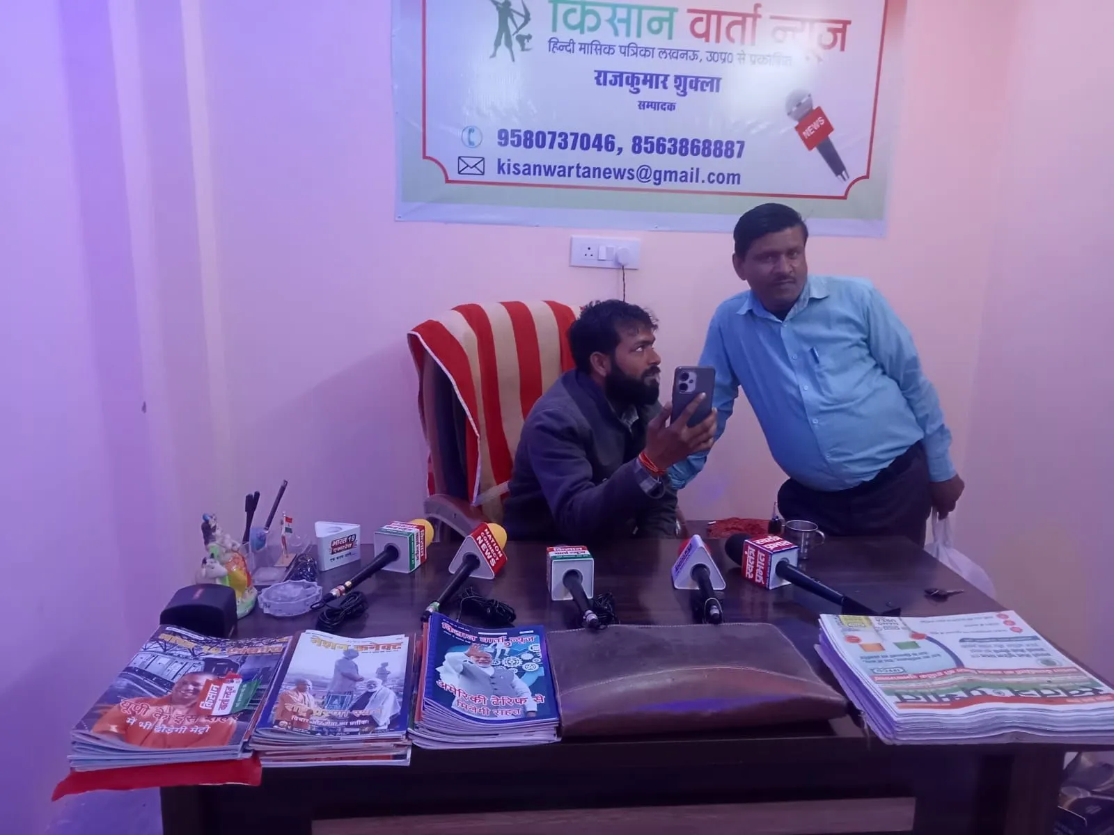 बख्शी का तालाब के छठे मील पर प्रेस क्लब ऑफ मीडिया की स्थापना, किसानों की समस्याओं के निःशुल्क समाधान का लिया संकल्प