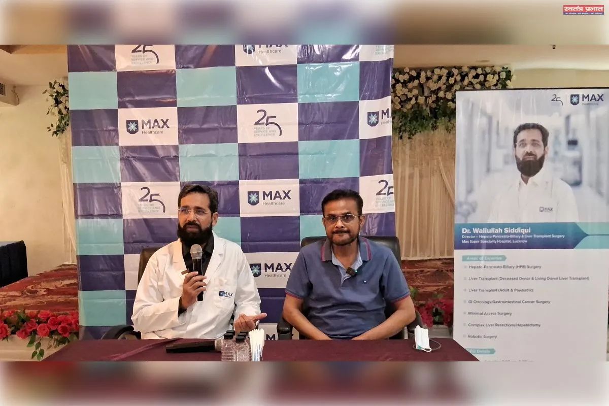 मैक्स हॉस्पिटल, लखनऊ, में बेटे के लिवर दान से पिता को मिला नया जीवन