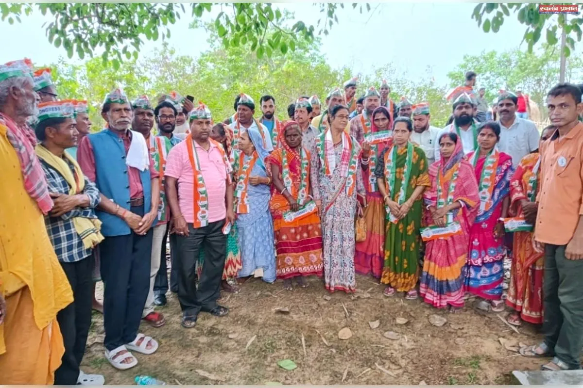 रामकृष्णनगर में बीजेपी में बड़ा विभाजन, सैकड़ों पुरुष और महिलाएं कांग्रेस में शामिल