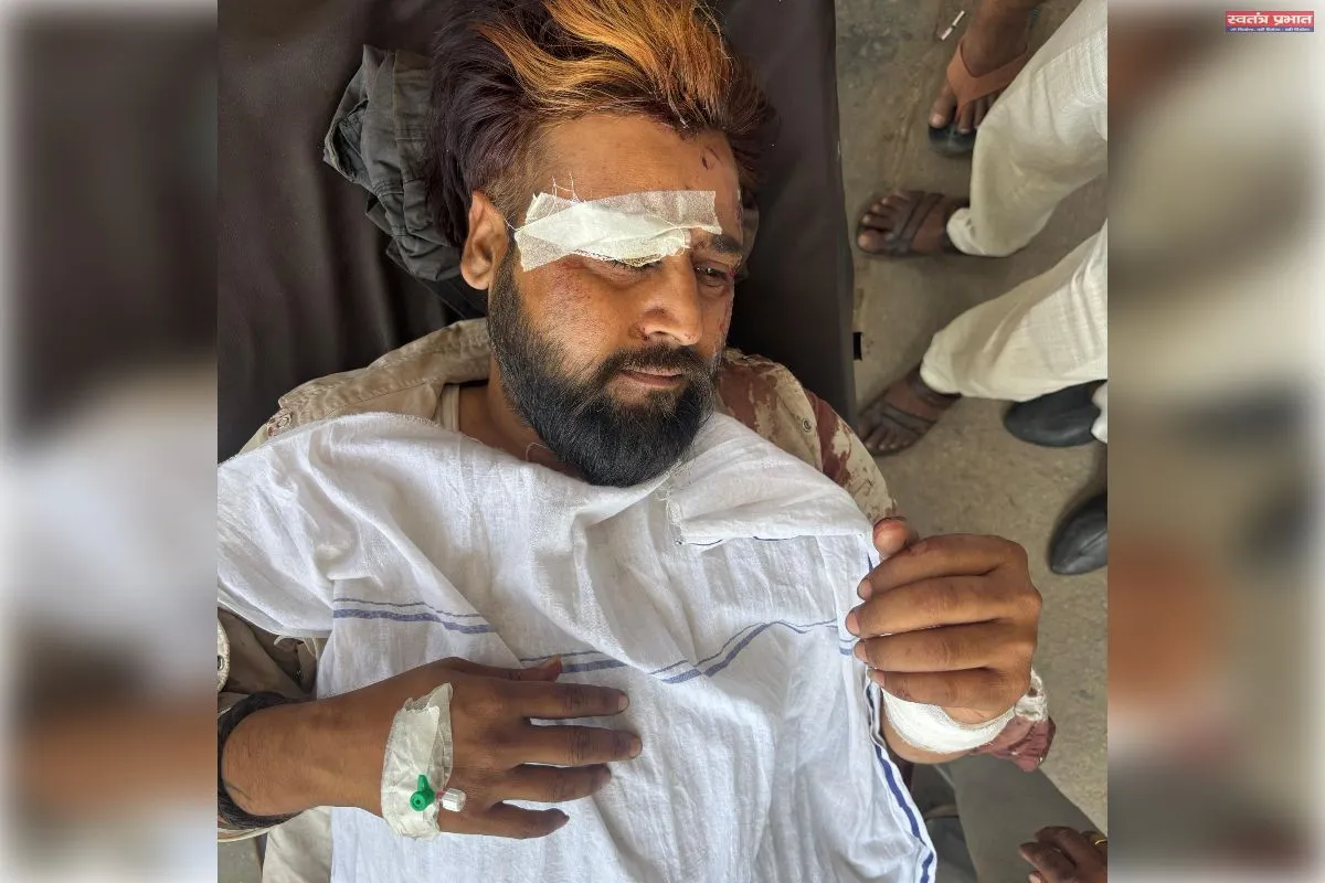 शताब्दी बस से बचने में कंटेनर हादसे का शिकार