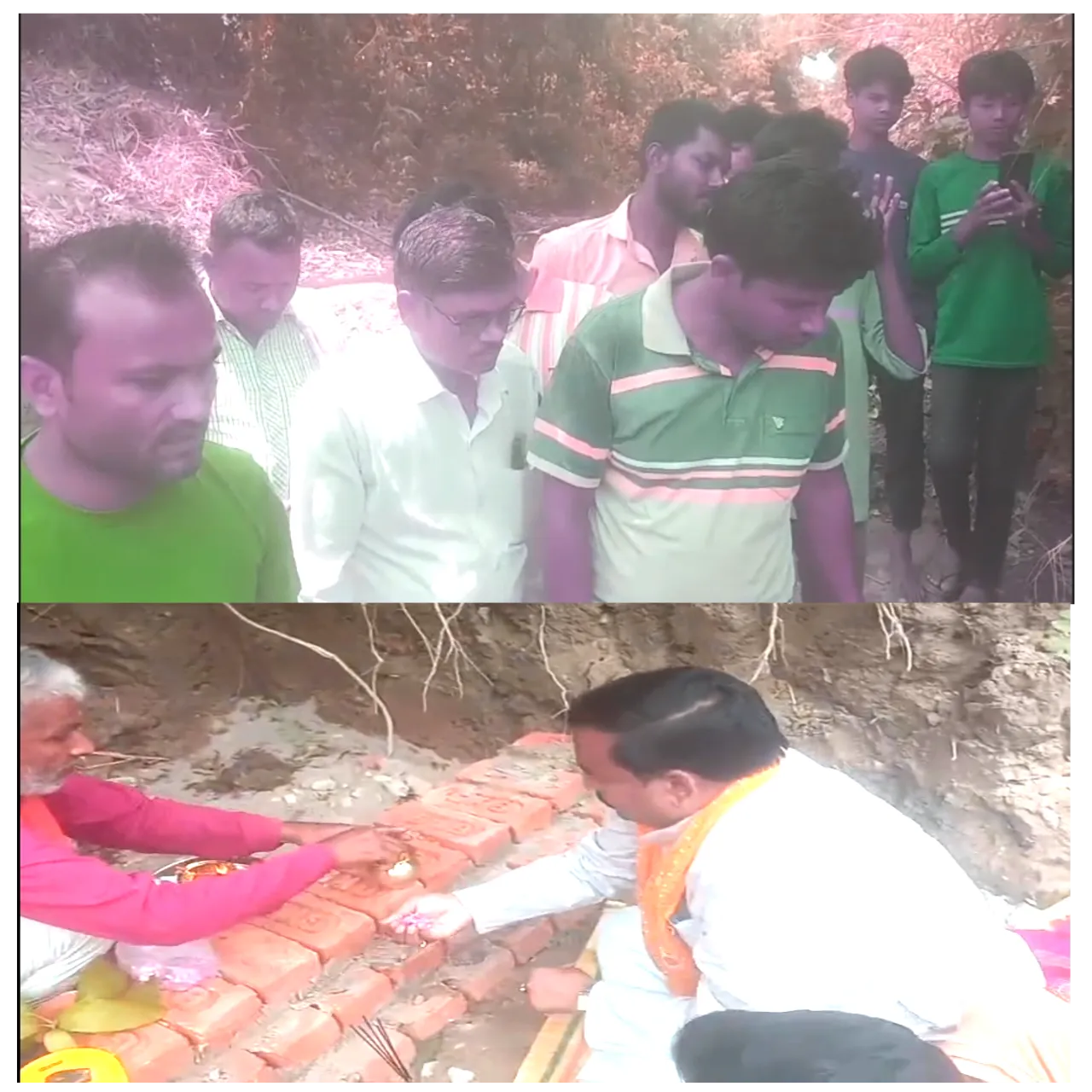 मिनकौरा के विन टोली में आरसीसी पुलिया निर्माण का शिलान्यास, आवागमन व खेती को मिलेगा बड़ा लाभ–मनीष जायसवाल