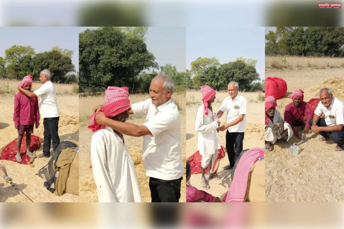 प्रचंड गर्मी से बचाव हेतु संस्था कृष्णा जन कल्याण सेवा संस्थान द्वारा लोगों को किया जा रहा है जागरुक