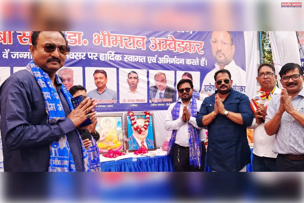 भीमराव अंबेडकर के 135वें जन्मदिवस के पावन अवसर पर “खटिक यूनियन ऑफ नेशन सेवा समिति (कन सेवा समिति)