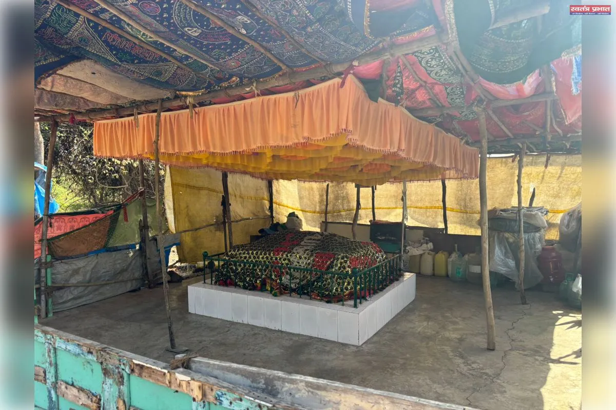 संजय गांधी नेशनल पार्क में ‘अवैध मजार’ पर वन विभाग का एक्शन