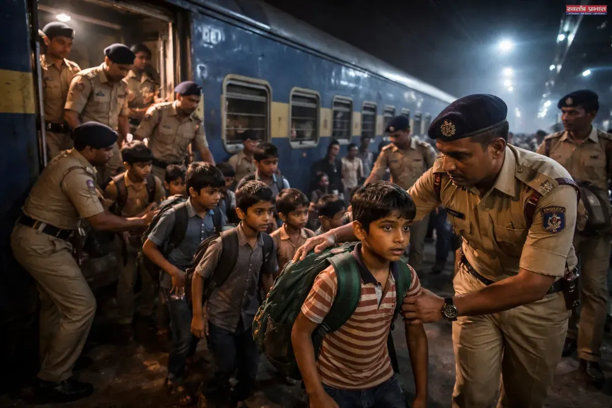 एमपी में चलती ट्रेन से बिहार के 163 नाबालिग लड़के बचाए गए; मानव तस्करी की कोशिश का आरोप