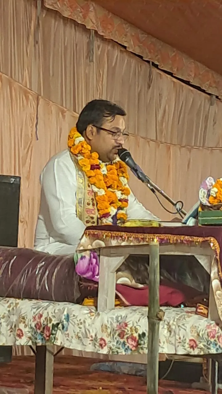 राजा परीक्षित जन्म कथा सुन भावविभोर हुए श्रद्धालु