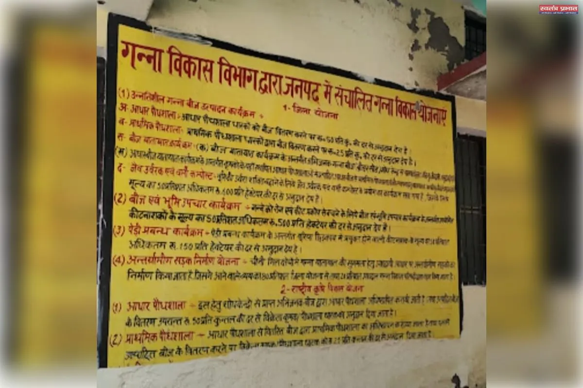 निर्माण के 9 वर्षमें किसानों के 1.22 लाख गन्ना किसानों को मिला बड़ा आर्थिक संबल