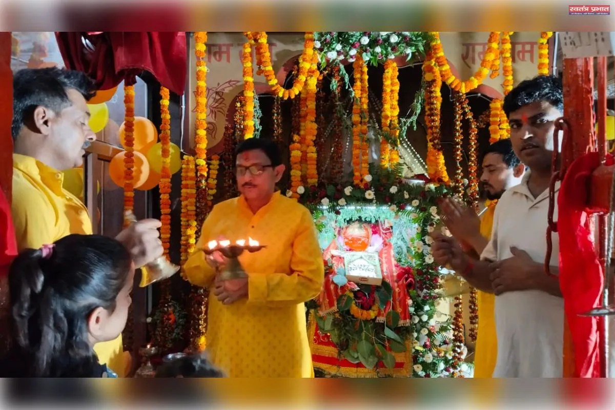 प्राचीन हनुमान मंदिर चिलबिला पर हनुमान जी के जन्मोत्सव पर हुए विविध आयोजन