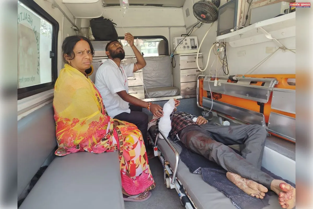 बस्ती जिले में एएलएस एंबुलेंस सेवा गंभीर मरीजों के लिए वरदान हो रही साबित