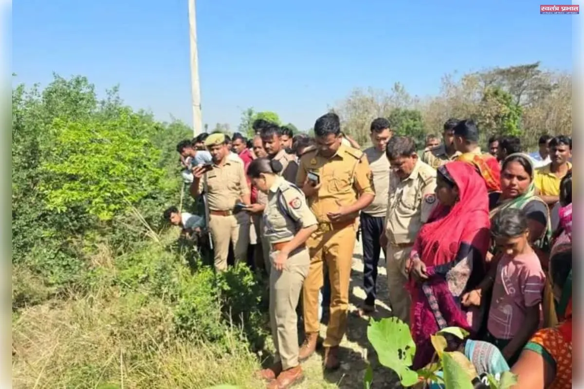 नहर के किनारे बोरे में मिला शव मची सनसनी क्षेत्र की जनता में भय व्याप्त