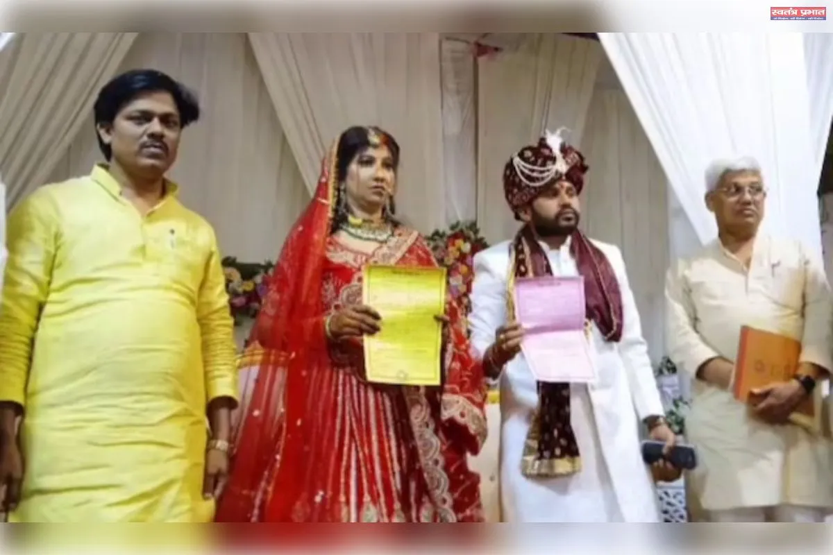 बारात लेकर जाओगे तो सही सलामत नहीं आओगे, बस्ती में दरोगा दूल्हे को धमकाकर दुल्हन के आशिक ने खुद लिए फेरे