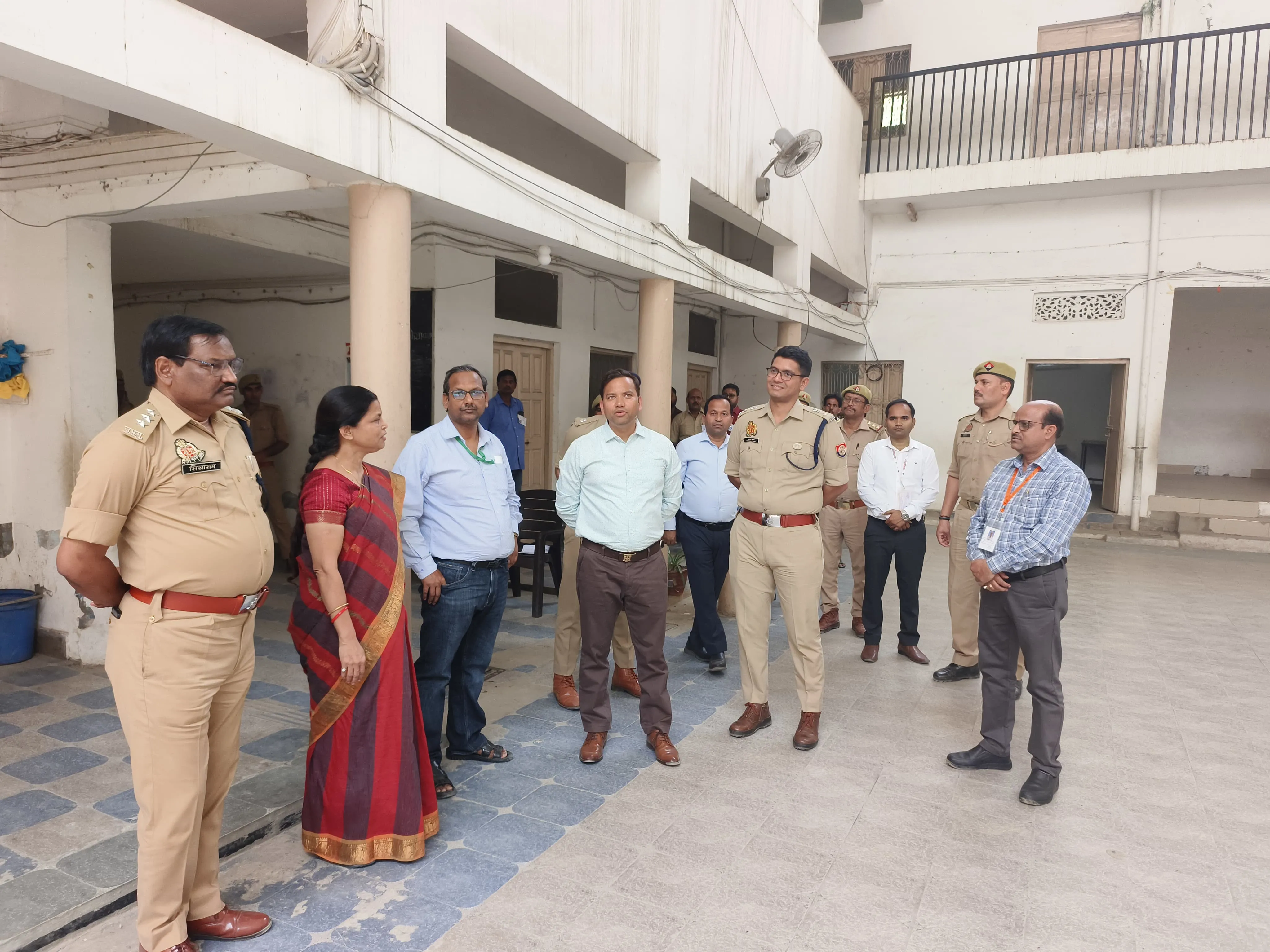 होमगार्ड भर्ती परीक्षा के दूसरे  कड़े सुरक्षा इंतजाम के बीच परीक्षा सम्पन्न