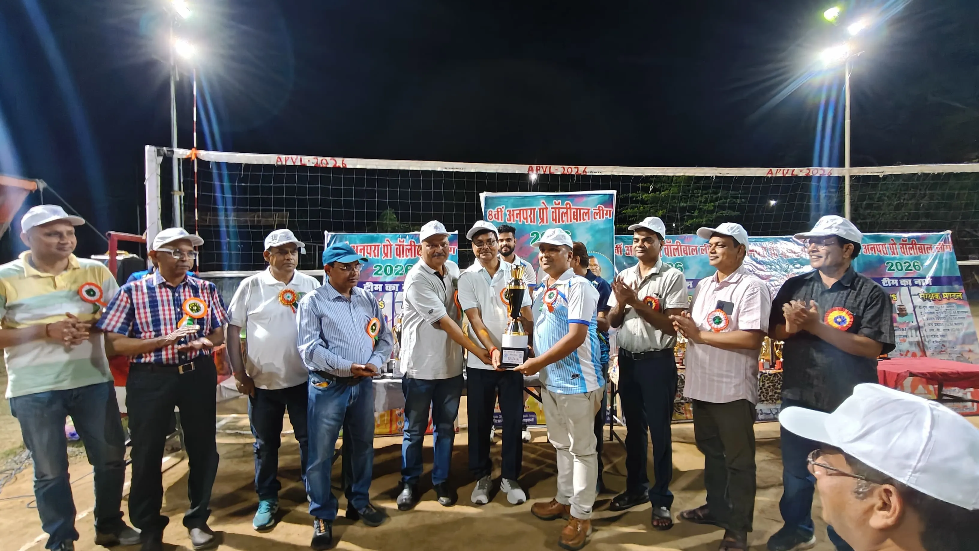 अनपरा प्रो वॉलीबॉल लीग-8 का शानदार समापन