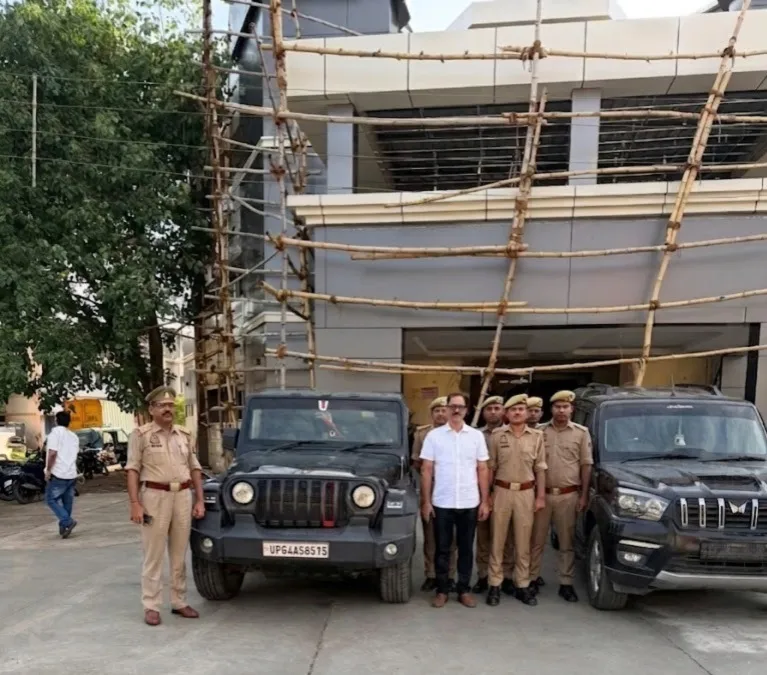 सोनभद्र पुलिस की सटीक कार्यवाही,अवैध खनन प्रकरण में वांछित व  ईनामिया बाल अपचारी पुलिस हिरासत में ,थार वाहन बरामद व इससे सम्बन्धित स्कार्पियों वाहन सीज